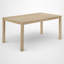 Ensemble de table de salle à manger, sièges rectangulaires pour 6 personnes, bois, chaises et banc rembourrés, salle à manger-111076525-111076524-111076526