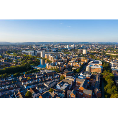 Cardiff Bay - Wrapped Canvas Print