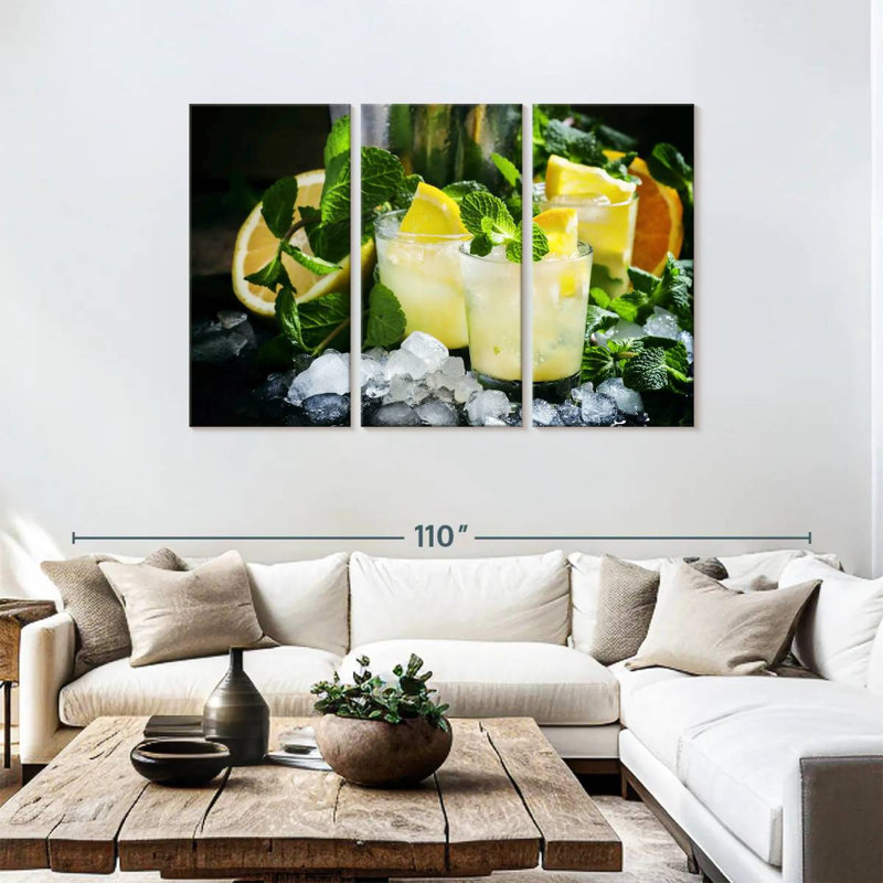 Yarlin Morocco Cocktails, 48" H x 74" W