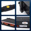 HOMCOM Folding Treadmill Walking Pad 2 in 1 Remote Control 1-6km/h Black