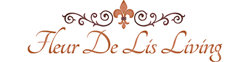Fleur De Lis Living logo