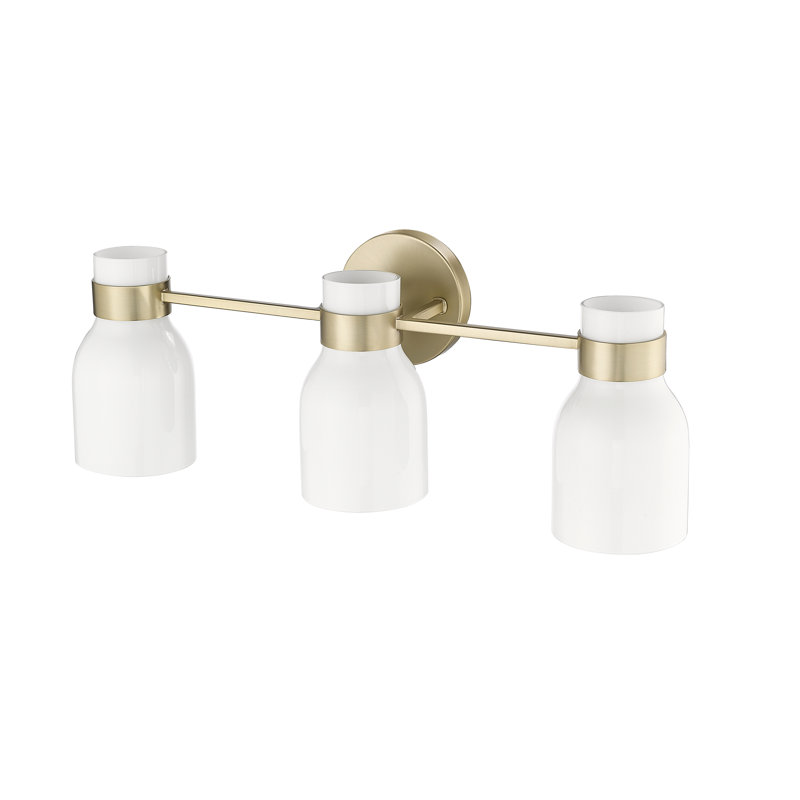 Éclairage pour meuble-lavabo à 3 lumières Yailen