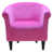 Microfibre / microsuède rose