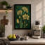 Golden Study Botanical - Wrapped Canvas-772488293-772488299