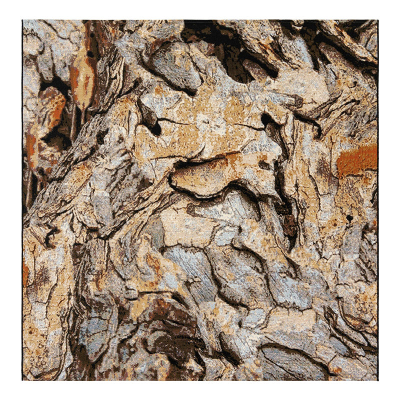 Keazia Indoor/Outdoor Area Rug, Square 7'10"
