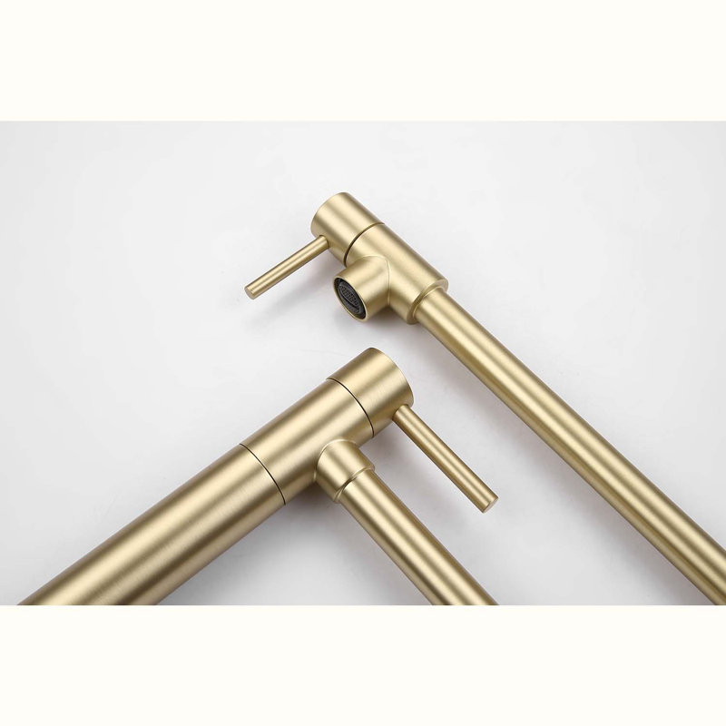 HOOSENG Touch Kitchen Faucet, Brushed Gold