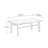 Creative Mosaic design solid wood coffee table
