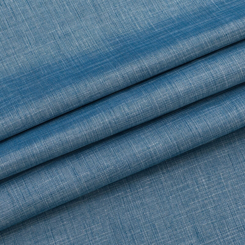 Ramsay Semi Sheer Curtain Pair, Blue
