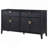 Sideboard Black 2 Drawers