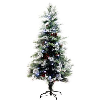 Ilomay 60' H Lighted Artificial Pine Christmas Tree