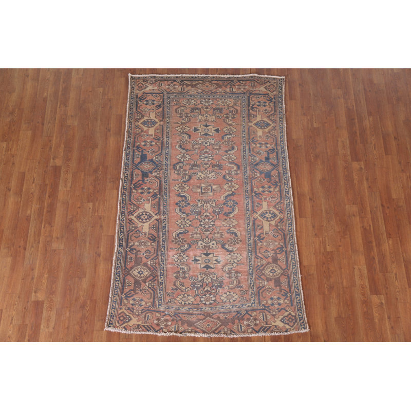 Distressed   Area Rug 4x7