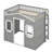 House Loft Bed With Ladder-37284065