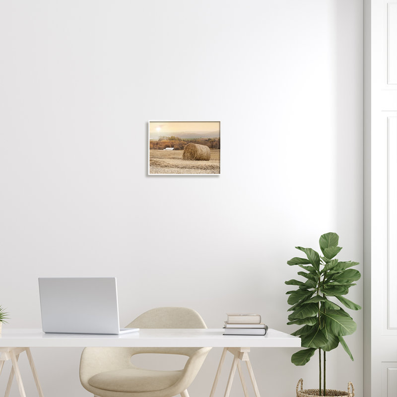 Art texturé, giclée de Lori Deiter, H 14 po x l 11 po x P 1,5 po, Giclée encadrée blanc bord de mer