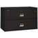 Fireproof 44.5'' Wide 2 -Drawer Steel File Cabinet