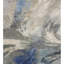 Tapis gris / bleu / ivoire de haute qualité noué à la main Canterbury-73602500
