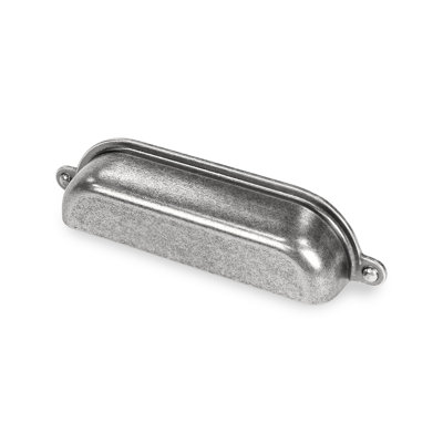 Lumi Home Furnishings Drawer Pull Vintage Library 3" Antique Nickel 8-Pack