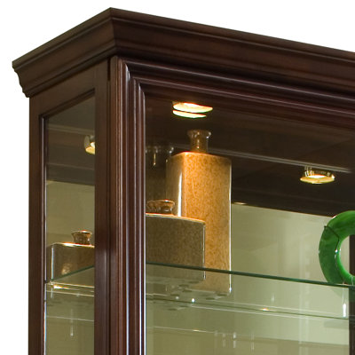 Goode Spenser Lighted Curio Cabinet