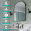 Miroir de salle de bain Morden-101436938-126499640