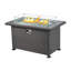 Foyer de table d'extérieur au propane en aluminium H 24,6 po x l 43,7 po-931829002-909769540