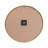 Viola Modern Round Metal Wall Clock