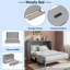 Lit escamotable avec grands tiroirs et USB-2100966086