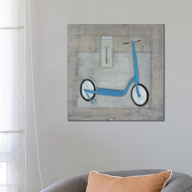 Scoot 1 Piece Wrapped Canvas Painting, 66.04 cm H x 66.04 cm W x 1.91 cm D