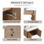 Friedhilde 29.97'' Single Bathroom Vanity with Resin Top