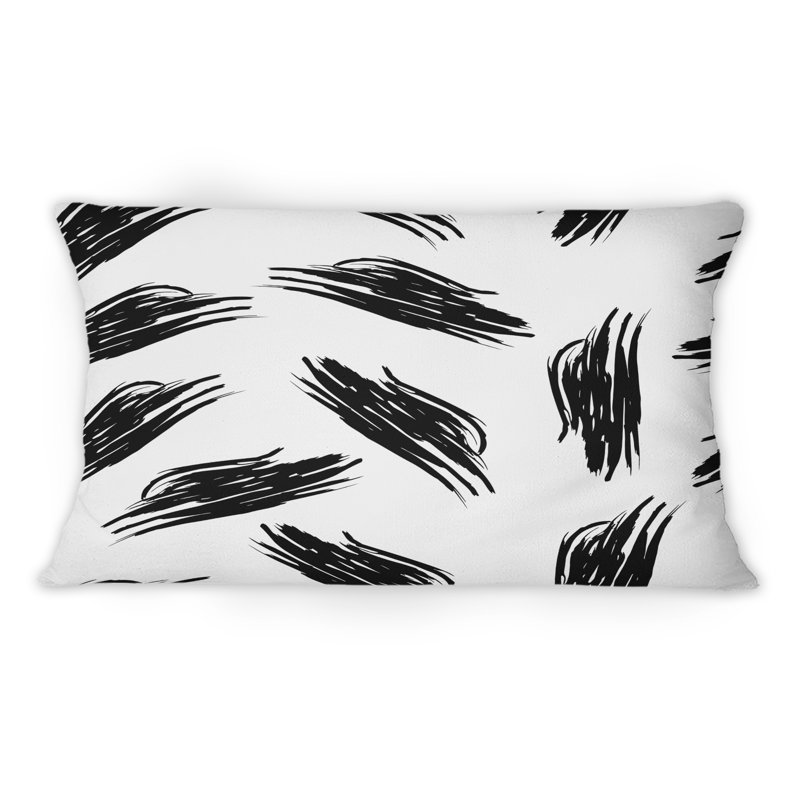Coussin décoratif imprimé abstrait