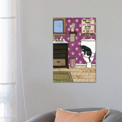Self Cleaning by Jamie Morath - Wrapped Canvas Print