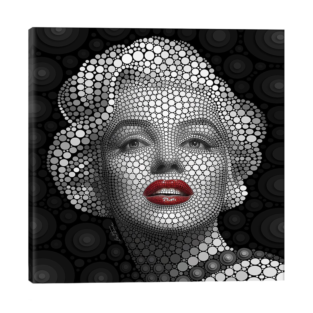 Leinwandbild Marilyn Monroe von Ben Heine