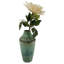 Vase en métal moderne avec motif géométrique