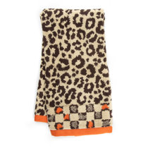 Safari Stripes Animal Print Bath Towel Set