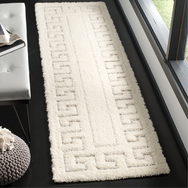 Ertvelde Shag Performance Solid Color Rug