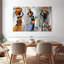 «Ethnic African Woman», reproduction sur toile-1174072695