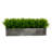 10'' Faux Wild Grass Grass in Metal Planter