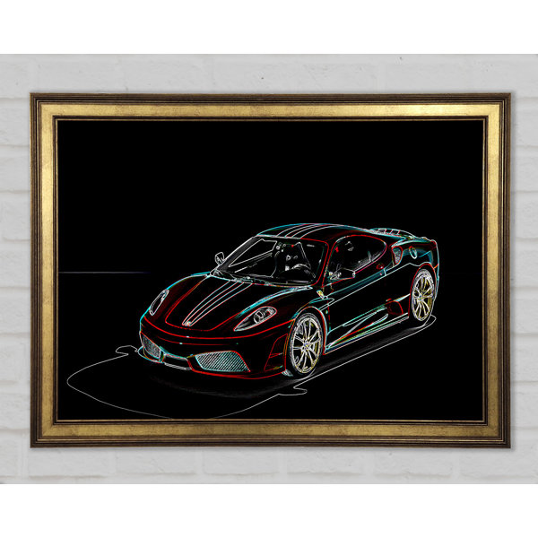 F430 Frame Ebern Designs Ferrari F430 - Single Picture Frame Print | Wayfair.co.uk
