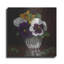 «Four Pansies» par Christopher Pierce, art mural en métal, 36 po x 36 po-188470883
