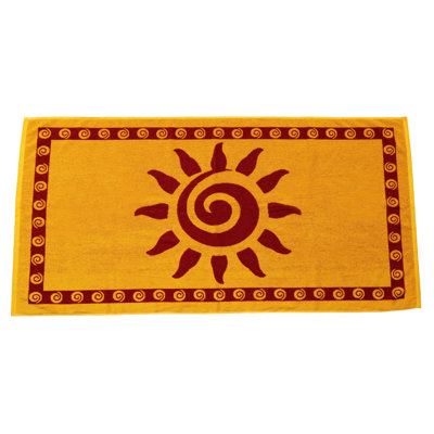 Serviette de plage Sun en coton turc