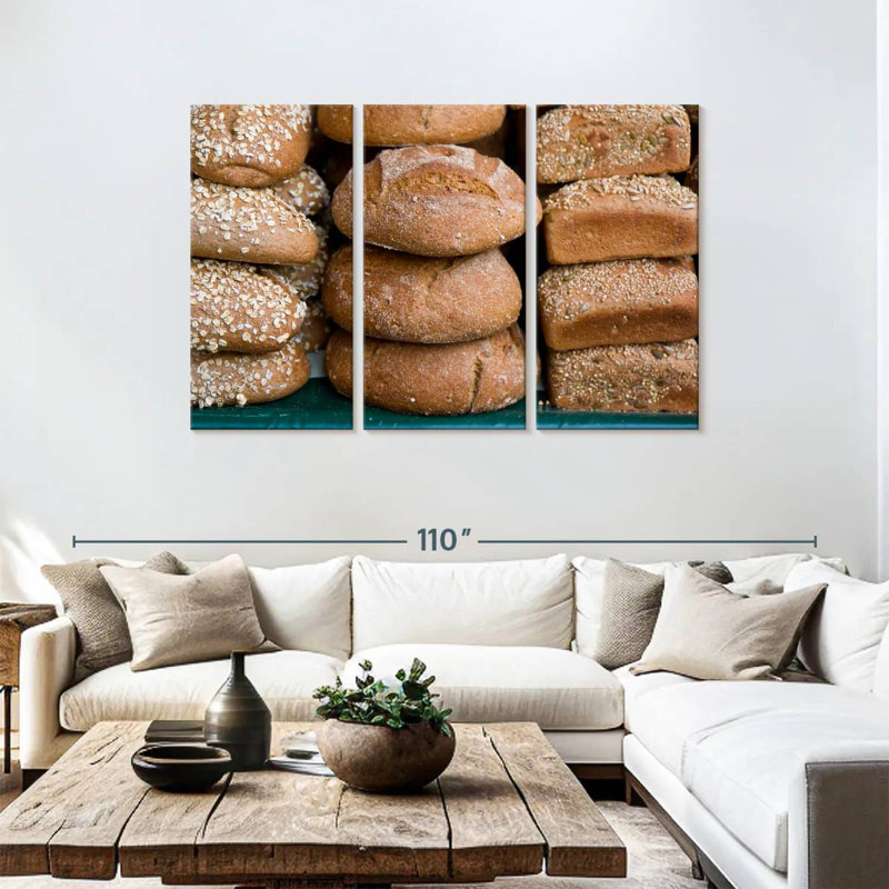 Yarlin Artisan Bread Collection, 48" H x 74" W