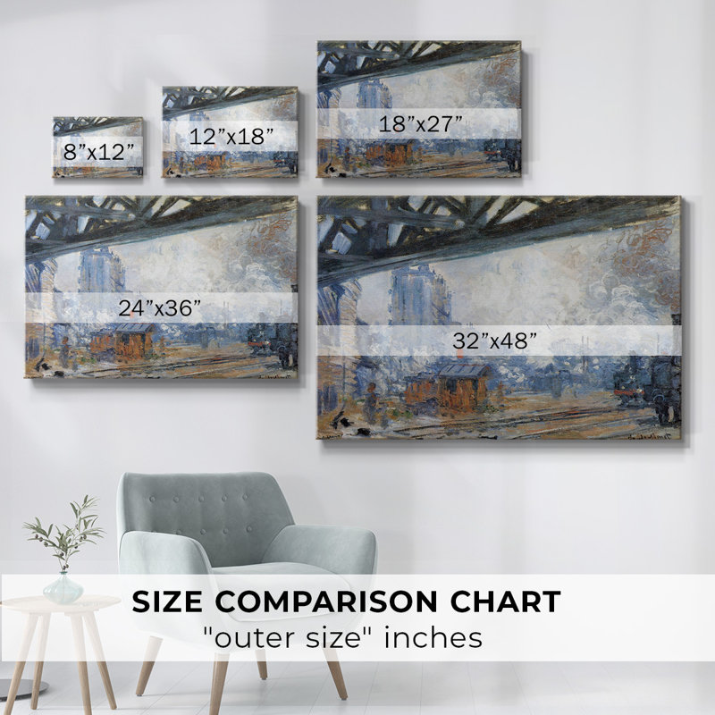 Saint-Gallery Wrapped Canvas, 12" H x 18" W