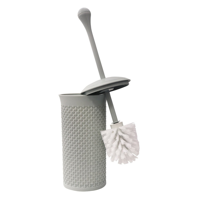 Free-Standing Toilet Brush and Holder
