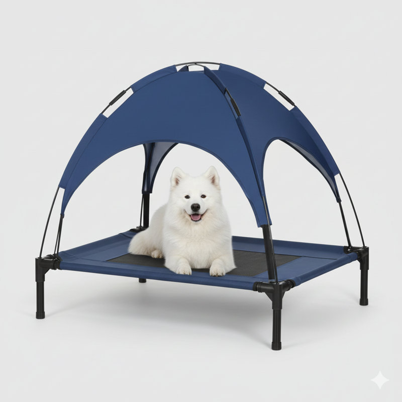 Dog Cot, Raised and Portable
