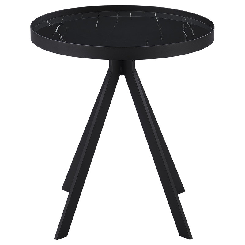 Table de bout Hearn, Noir