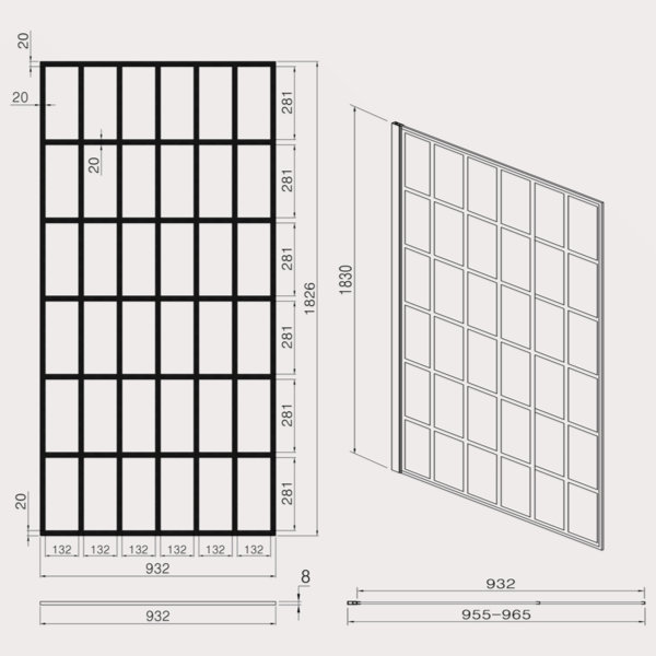 Dimensions du produit