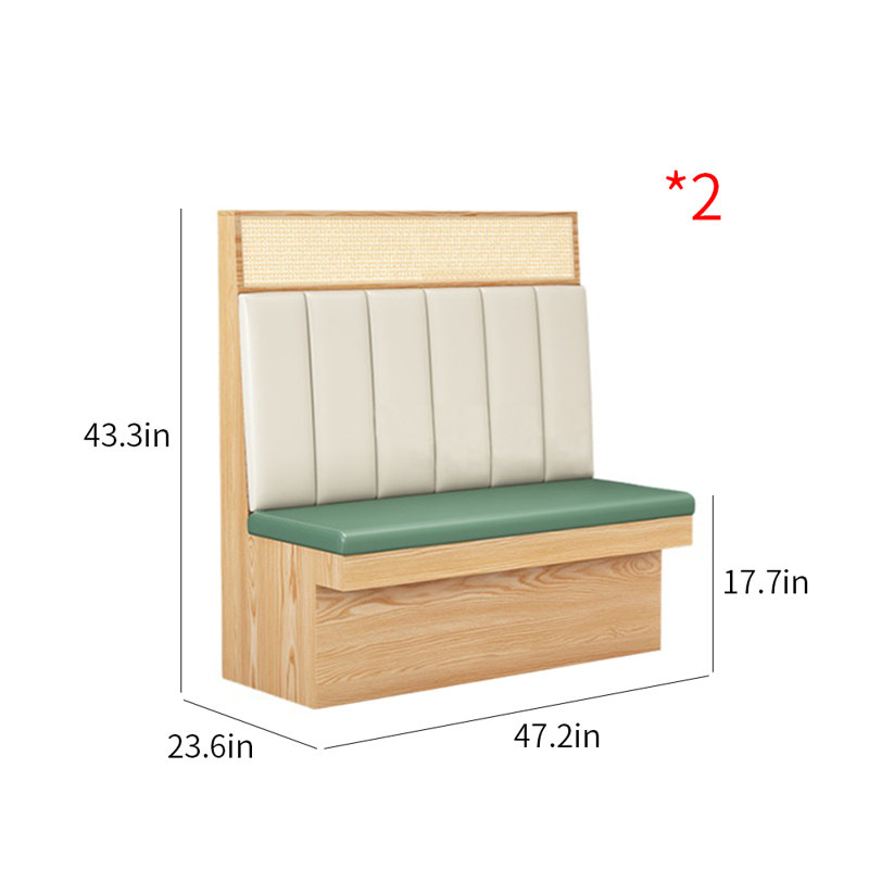 Banc rembourré en similicuir Hot Pot