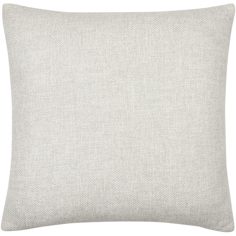 Sajani Accent Throw Pillow Cover, Polyester, 20"H x 20"W, Gray
