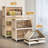 19.69" Side Wide Folding Storage Cabinet-1551996079