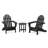 POLYWOOD Classic Folding Adirondack 3-Piece Set-1283645868