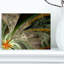 Fleur symétrique, impression sur toile tendue-33309504-26131885
