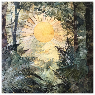 Toile tendue à la lumière du soleil